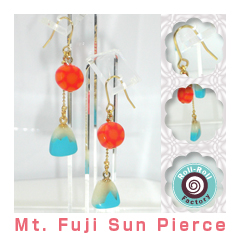 Mt. Fuji Sun Necklace